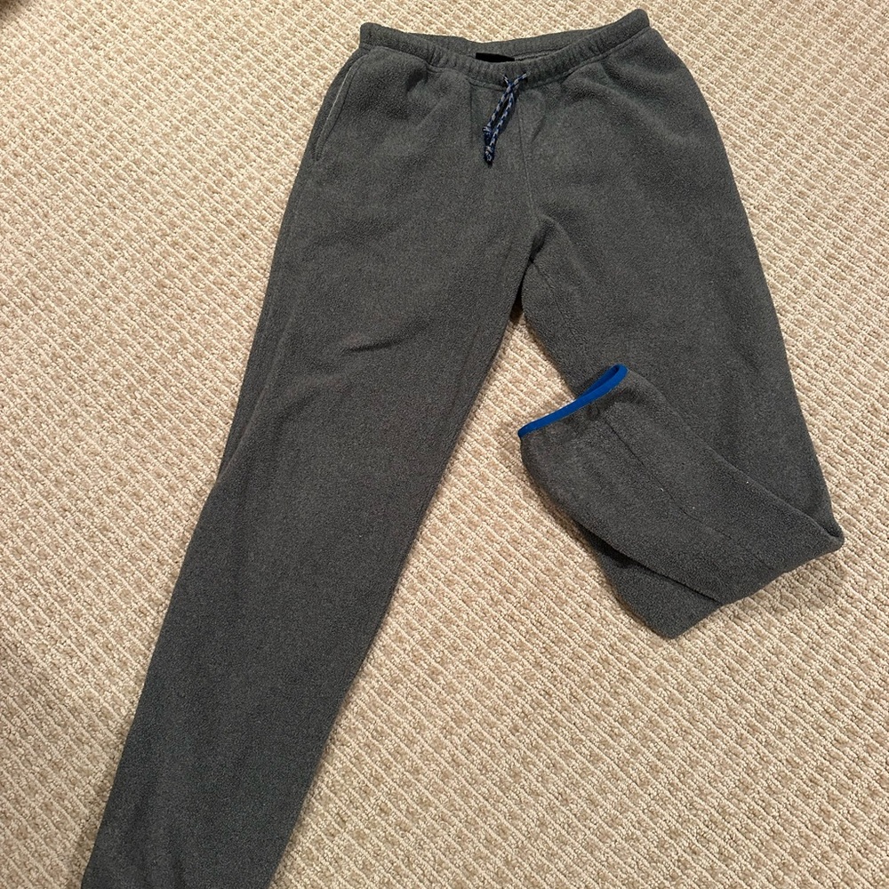 Patagonia Gray Sweatpants Relaxed Fit Elastic Waist